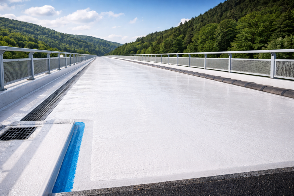 impermeabilizzazione di ponte con poliurea